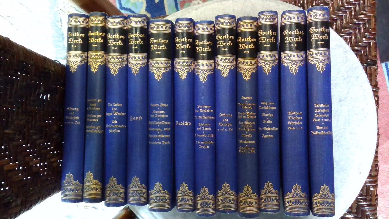 Goethes Werke 1 - 12“ – Bücher gebraucht, antiquarisch & neu